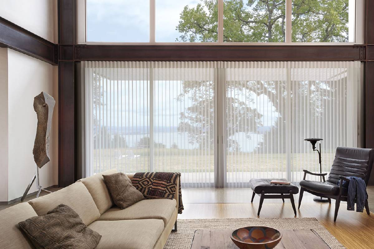 Hunter Douglas Luminette® Sheer Panels, Sheer Shades, window shades, sheer blinds near Boise, Idaho (ID)